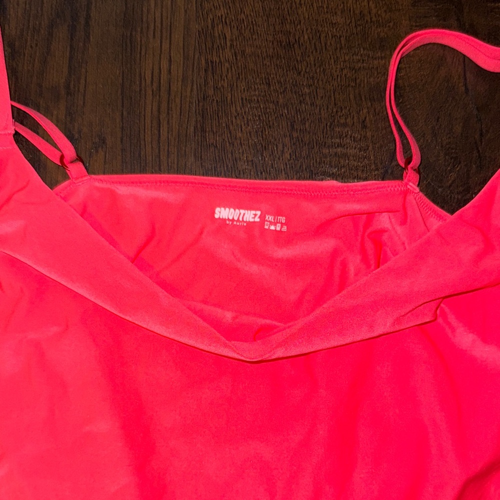 Aerie Bright Pink Bodysuit - Picture 2 of 3